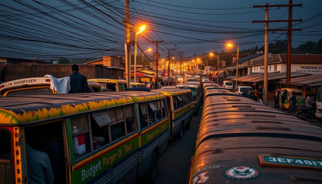 budget buses Tanzania